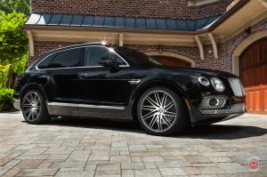 Bentley Bentayga on Vossen Wheels (VPS-307T) 2017 года
